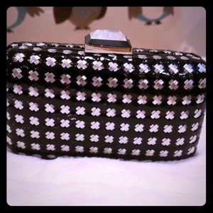 Bebe Kardashians evening bag